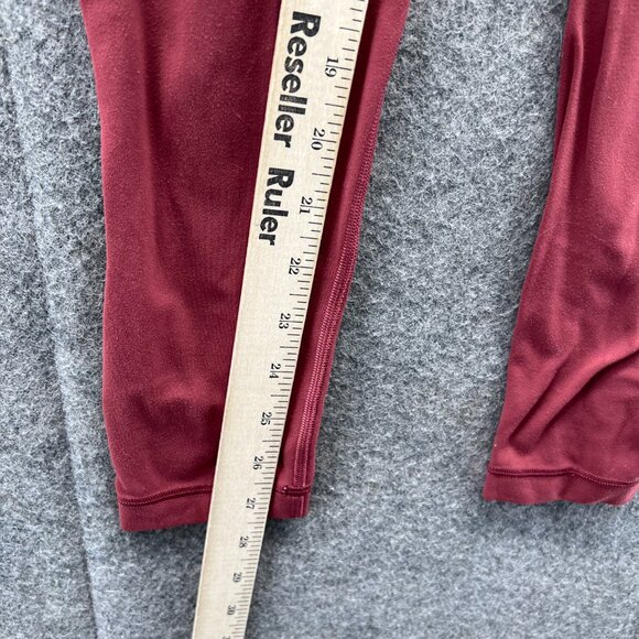 Lululemon Leggings Pants Women 4 Red Align High Rise Nulu Fabric Yoga Stretch - Picture 5 of 10